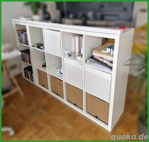 KALLAX Regal, weiß, 112x147 cm