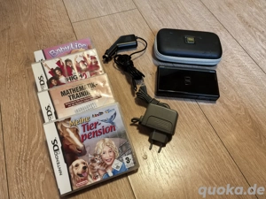 Nintendo DS Lite Black + Spielepaket + Zubehör Set