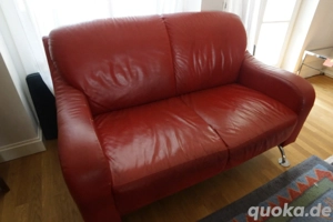 Schweizer Leder Sofa