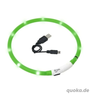    Karlie Visio-Light LED Leuchtschlauch   USB   Grün | NEU + Versand