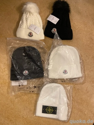 Moncler und Stone island mützen 