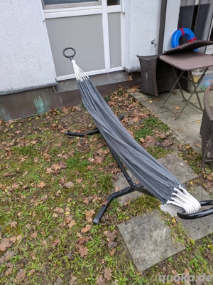 SONGMICS Hängematte Hängeliege mit Gestell aus Metall