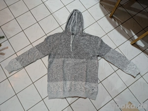 Pullover Hoodie Bruno Banani Weiß Grau Melliert XXL