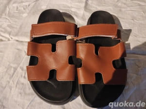 Leder Sandalen von Hermes 