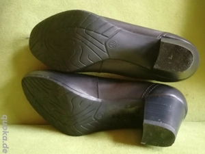 Gr. 41 - Pumps Damenschuhe schwarz Echtleder Venturini Bild 4