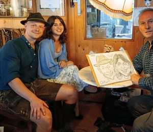 Schnellzeichner Karikaturen -Live & Porträt 