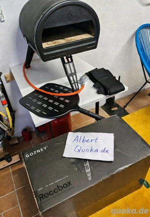 Pizzaofen Gozney Roccbox Pizza