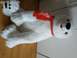 Plüsch Eisbär von Coca Cola