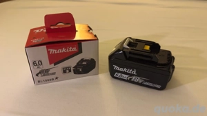 Makita Original 2 x BL1860B mit LED 