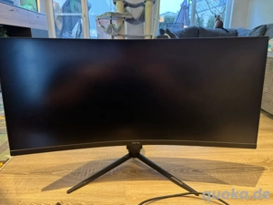 PEAQ Gaming Monitor 34 Zoll UWQHD 