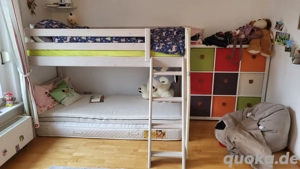Kinder- Hochbett mit Matratze
