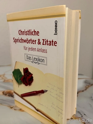 'Christliche Sprichwörter & Zitate für jeden Anlass - Das Lexikon'.