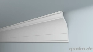 Stuckleisten Deckenleisten Zierleisten Q50 120 ___60 EUR für 20 Meter, 6 EUR Pro Leiste