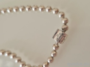 Kugeln & Pavé Armband Sterling-Silber Pandora