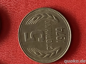 Münze Münzen Umlaufmünze Bulgarien 5 Stotinki 1974