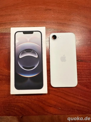 Apple iPhone 16e 256GB weib neue Apple handy mit verpakung 