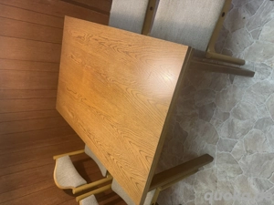 Auszieh-Tisch (bis 2m) + 4 Stühle   Stabil & Praktisch   (bis 16 Stühle da!)