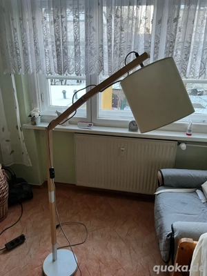 Stehlampe Eiche