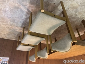 10x bis 15x Stühle   Polsterstühle Eiche Hell   Mengenrabatt!