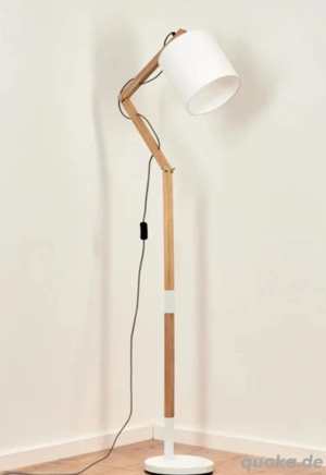 Stehlampe Eiche