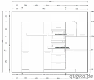 Nolte Einbauküche inkl. Siemens & Bosch Geräte