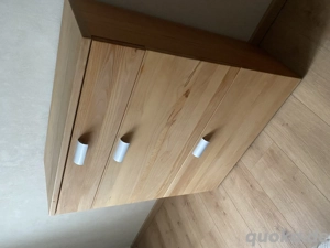 Schuhkommode aus Massivholz