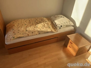 Jugendzimmer, Kiefer natur, massiv, 8-teilig