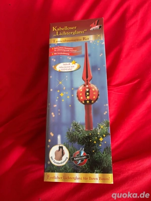 kabellose Weihnachtsbaumspitze mit Fernbedienung