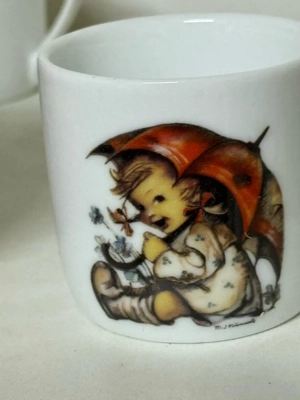 hunmel tassen mit unterteller