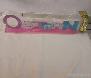 Living Art Ostern Holz-Dekofigur neu ovp ca. 58cm lang  ca. 7cm b