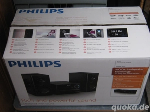 Philips micro system hifi mcm3000 usb direct mp3 wma radio