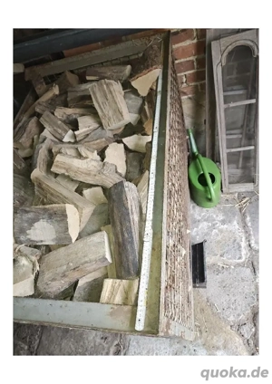 Schüttraummeter (srm) Brennholz, Kaminholz, Feuerholz, Scheitholz aus Nachlass zu verkaufen Bild 2