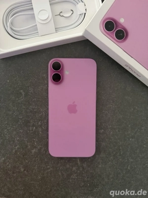 Apple iPhone 16 256GB Apple handy mit 256GB Kapazität und 95% mit OVP 