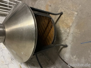 Metall-Chimineas   Gartenkamin für gemütliche Abende im Freien