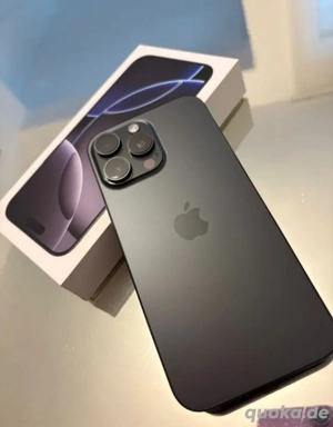 iphone 16 pro Max 512Gb Titan schwarz 