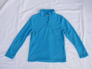 Fleece Ski-Funktions-Shirt Alive Gr. 152 türkis Kids Fleece-Pulli 