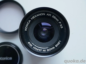 Konica Objektiv 28 mm 