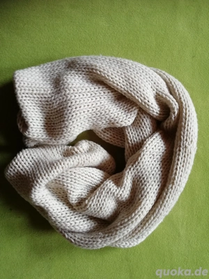 Loop Schlauchschal Grobstrick XXL beige
