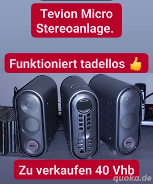 Tevion Micro Stereoanlage. 