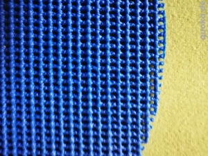 8 Platzset Tischset blau oval Outdoor Garten Bild 3