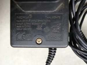 Nokia ACP-7E Ladegerät Netzteil Charger Bild 2