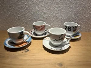 Porsche Design Espresso Set Ltd Edition 11921 Drivers Collection - 4 Tassen mit Unterteller Bild 2