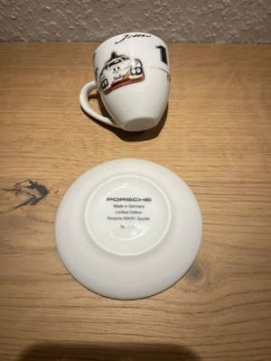 Porsche Design Espresso Set Ltd Edition 11921 Drivers Collection - 4 Tassen mit Unterteller Bild 5