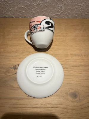 Porsche Design Espresso Set Ltd Edition 11921 Drivers Collection - 4 Tassen mit Unterteller Bild 7