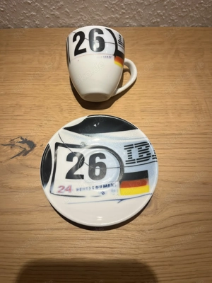 Porsche Design Espresso Set Ltd Edition 11921 Drivers Collection - 4 Tassen mit Unterteller Bild 10