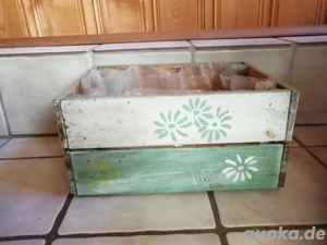 Holzkiste Pflanzkiste shabby 