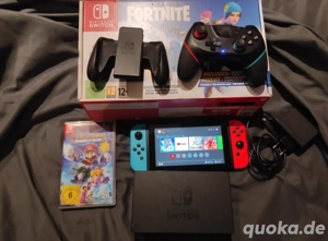 Nintendo Switch mit viel Zubehör 