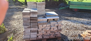 Pflastersteine & Betonplatten gemischt   guter Zustand   Palette