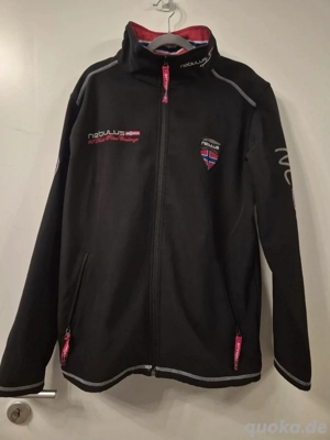 Nebulus Wetterjacke, Softshelljacke Schwarz M
