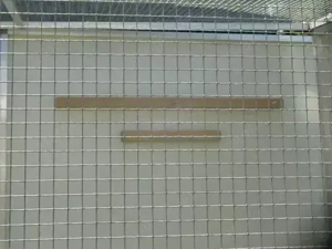 Schöne Alu Voliere für Papageien und andere Vögel Bild 3